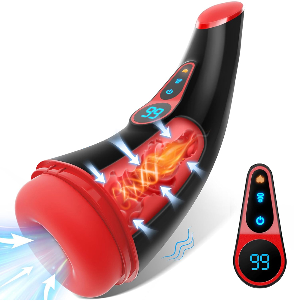 Power Tools Universal Battery - Automatic Sucking Heating Vibrating Male Masturbator