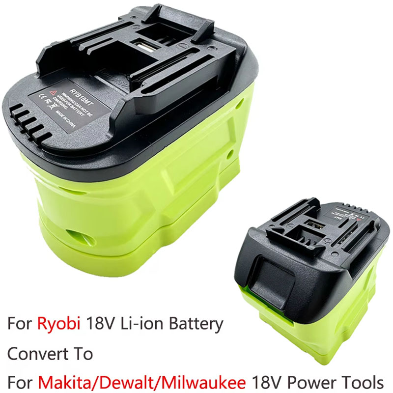 Power Tools Ryobi - Battery Adapter For Ryobi 18V Li-ion