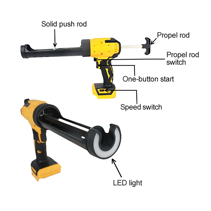 Electric Caulking Gun For Dewa - огляд і ціна Power Tools Universal Battery