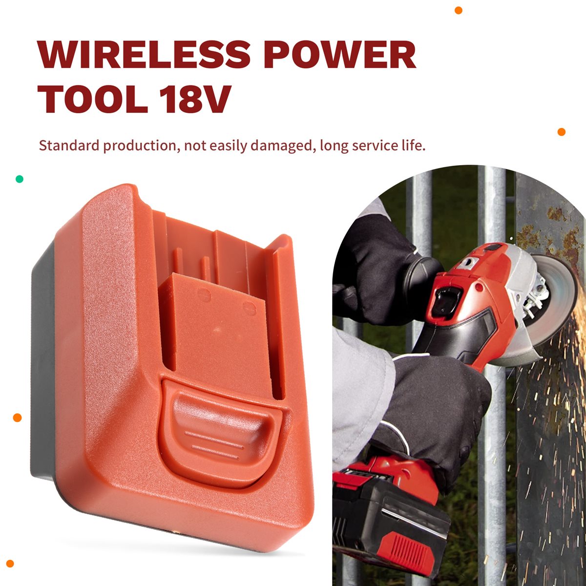 DT81 Upgraded Battery Adapter  - огляд і ціна Power Tools Einhell