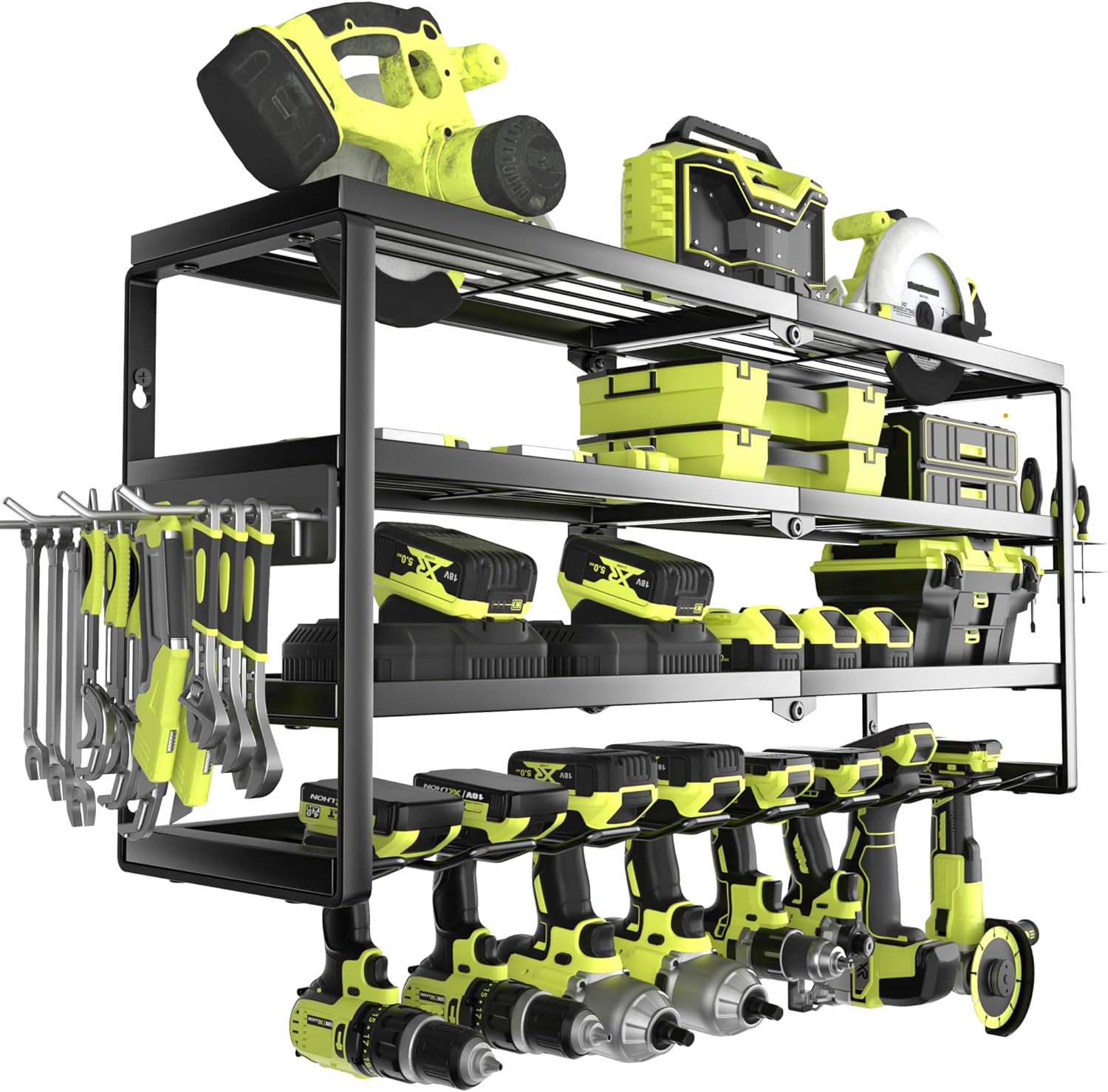 4 Layer Wall Mount Power Tool  - огляд і ціна Power Tools Toolstation