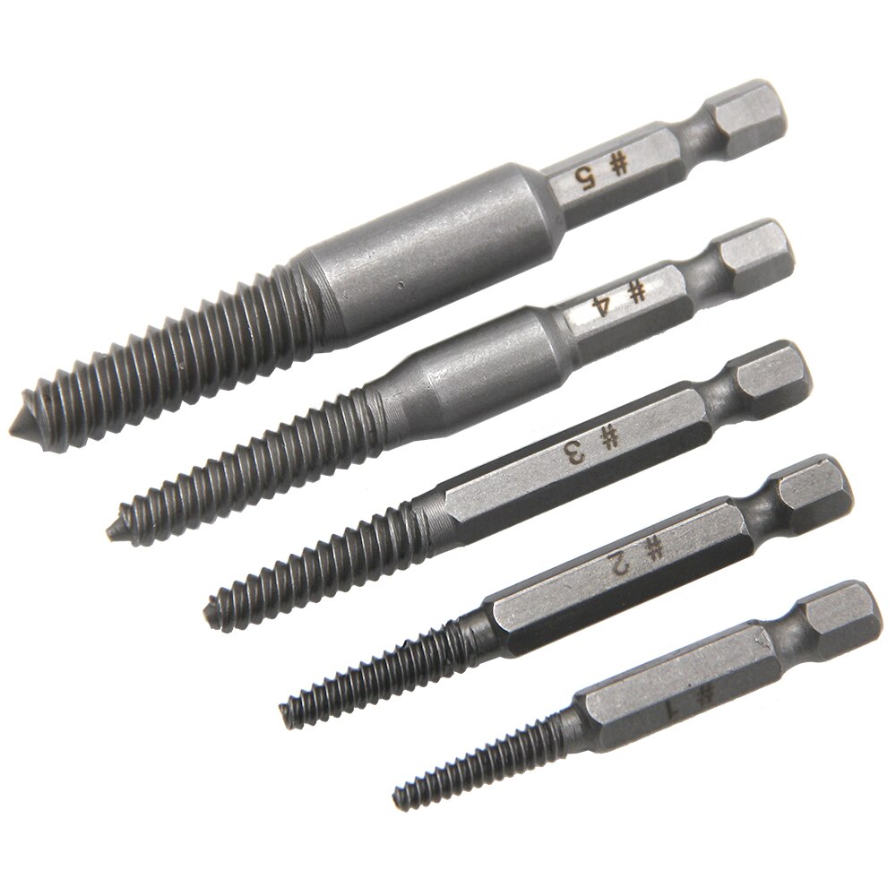 5pc Hexagonal Shank Broken Hea - огляд і ціна Power Tools Jack