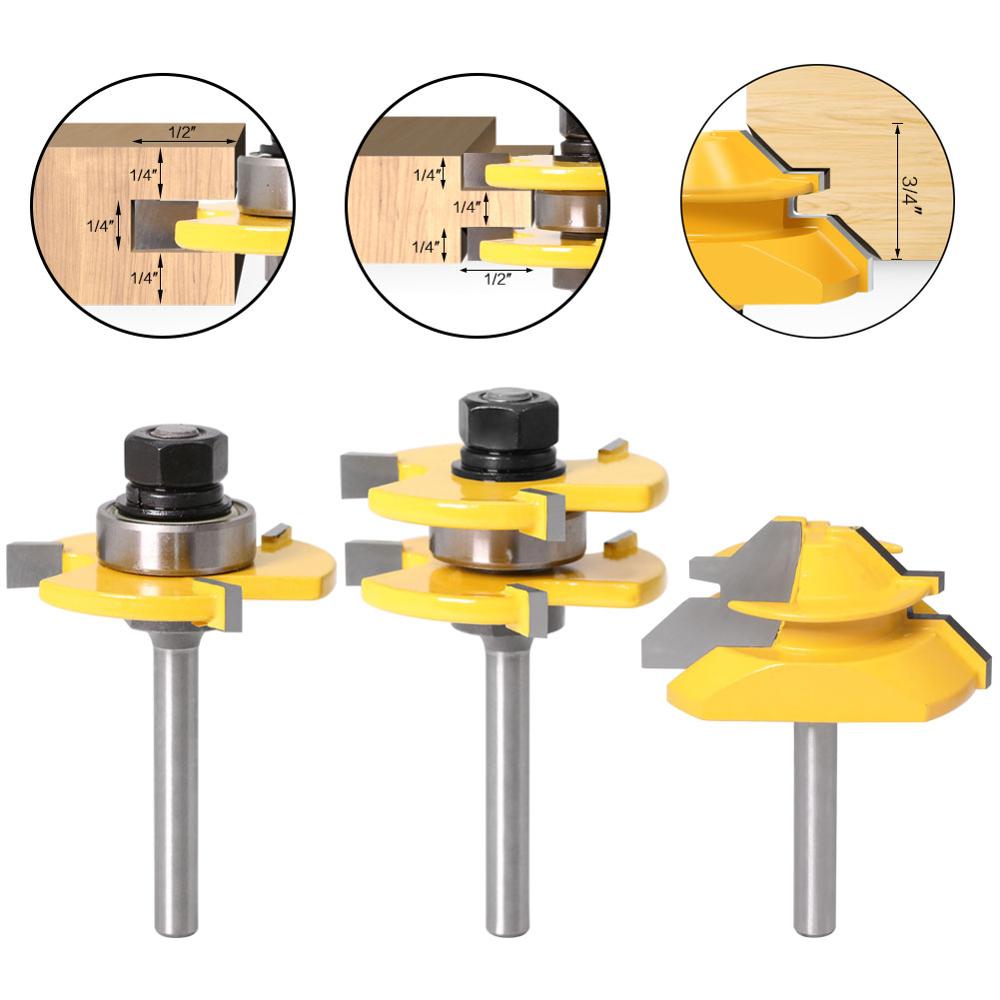 Tongue and Groove Router Bit T - огляд і ціна Router Trim Base