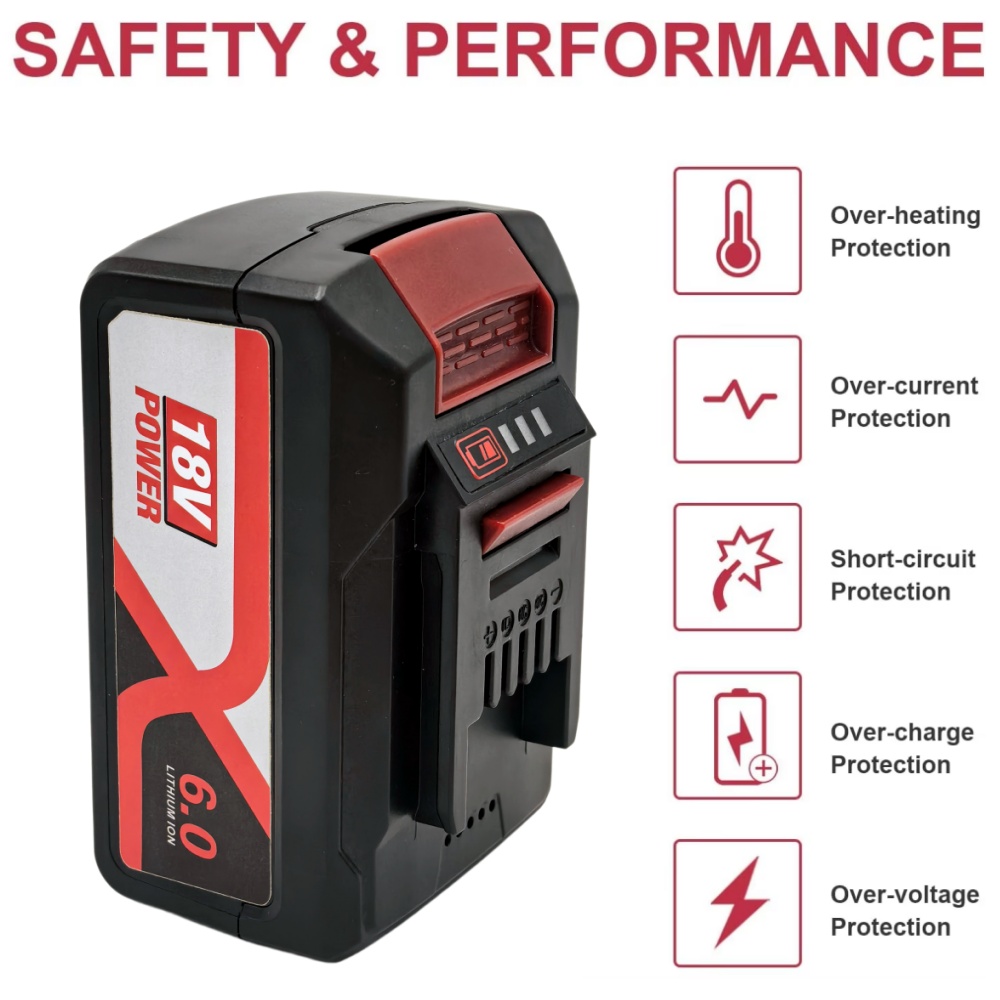 For EINHELL EIN18C2 6Ah Replac - огляд і ціна Power Tools Einhell