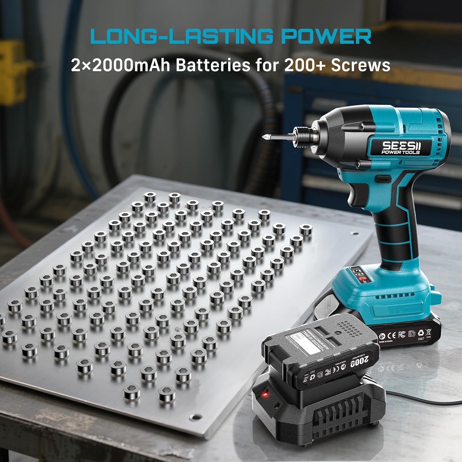 Seesii Electric Screwdriver 18 - огляд і ціна Power Tools Aeg
