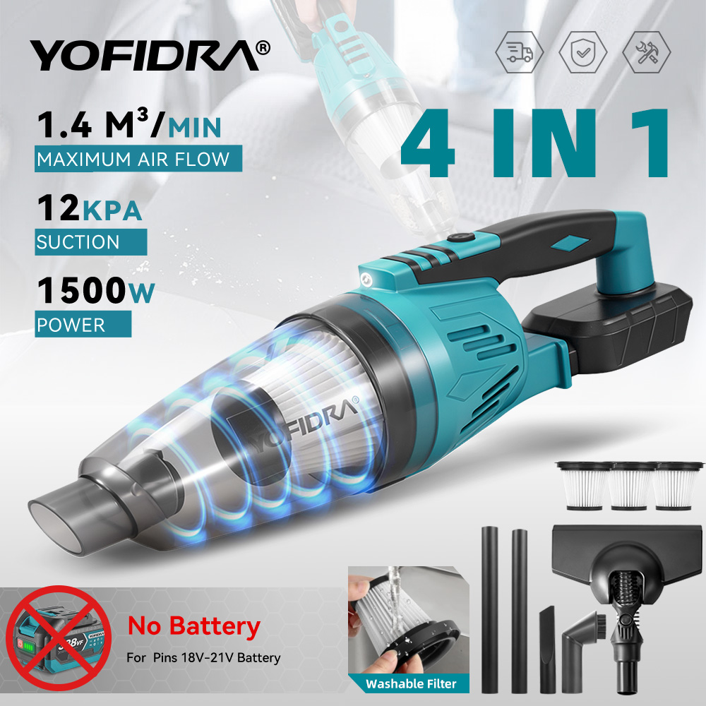 YOFIDRA 1500W 12KPA Electric V - огляд і ціна Power Tools Universal Battery