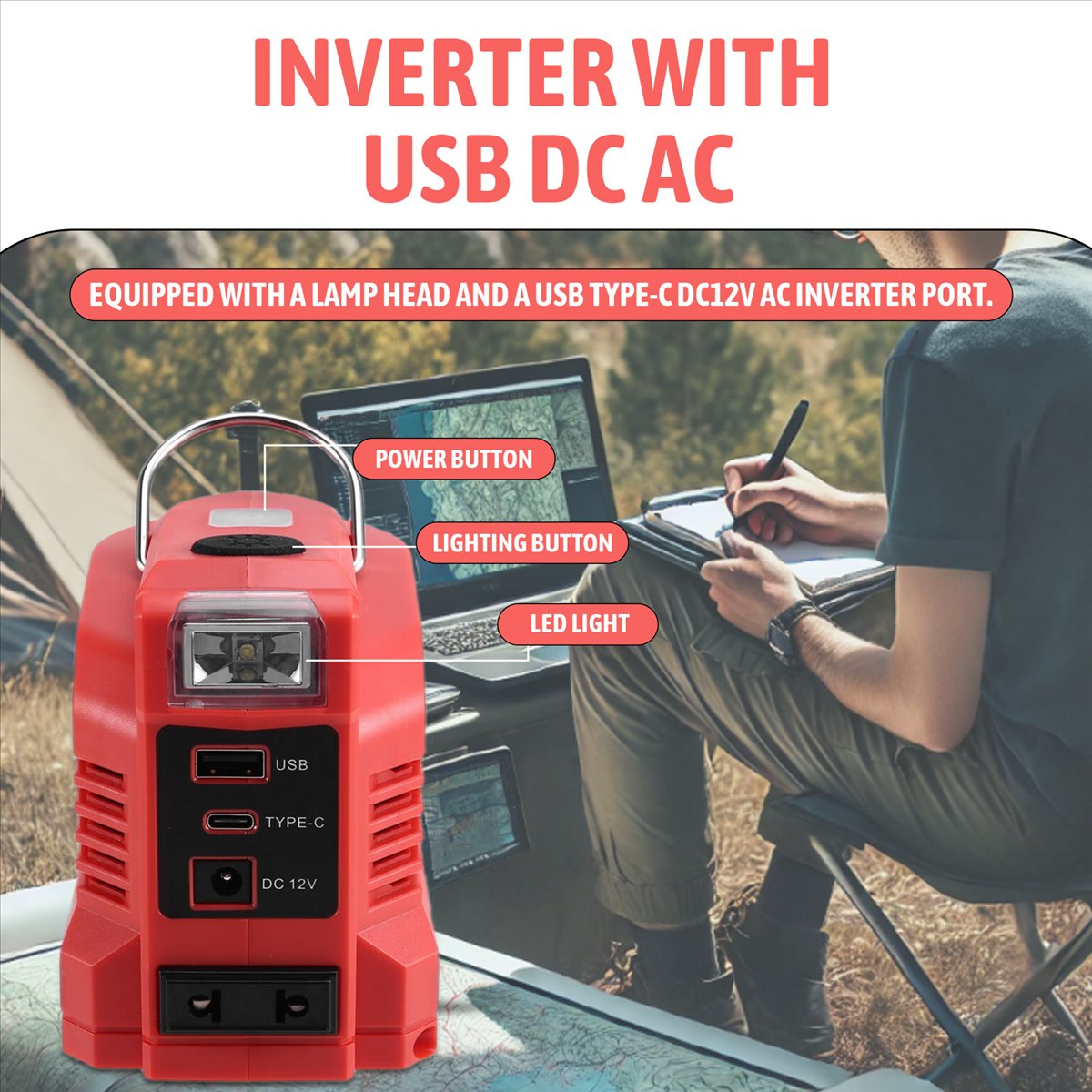 DT81 Inverter Converter 220W P - огляд і ціна Power Tools Einhell