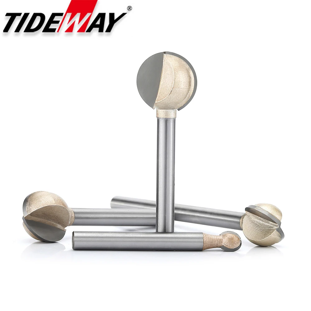 Tideway 3mm 6mm Shank Ball Nos - огляд і ціна Router Trim Base
