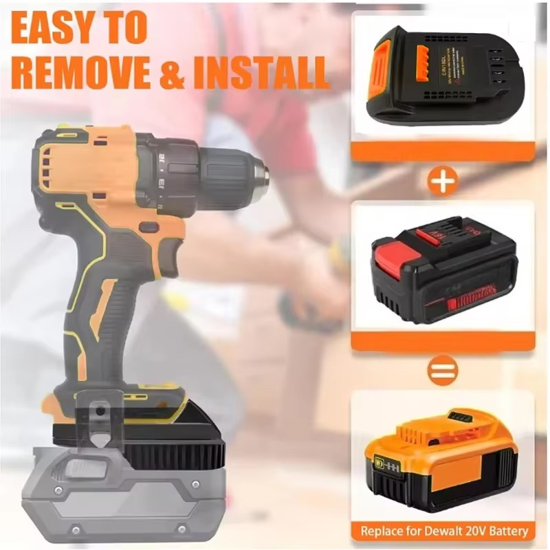 Tool Battery Adapter for Dewal - огляд і ціна Power Tools Einhell