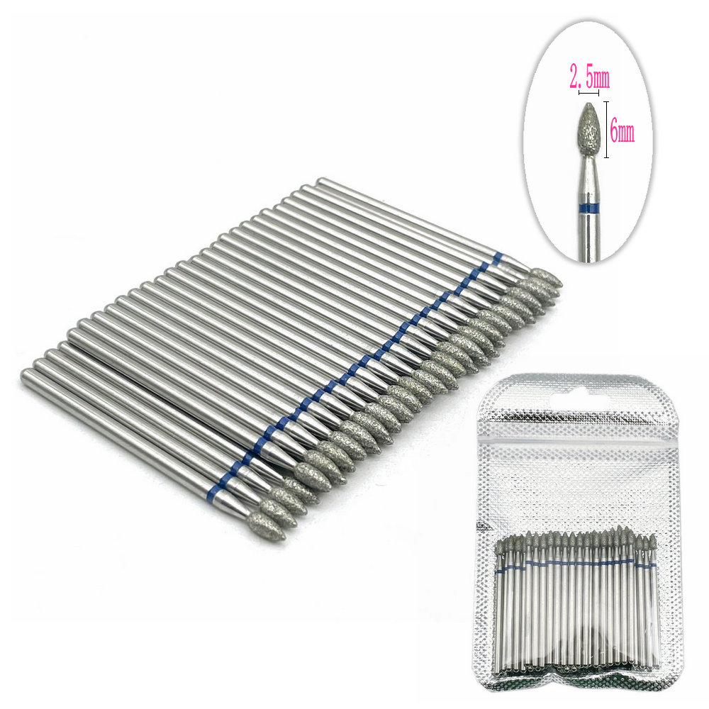 50pcs Nail Diamond Drill Bit S - огляд і ціна Power Tools Jack