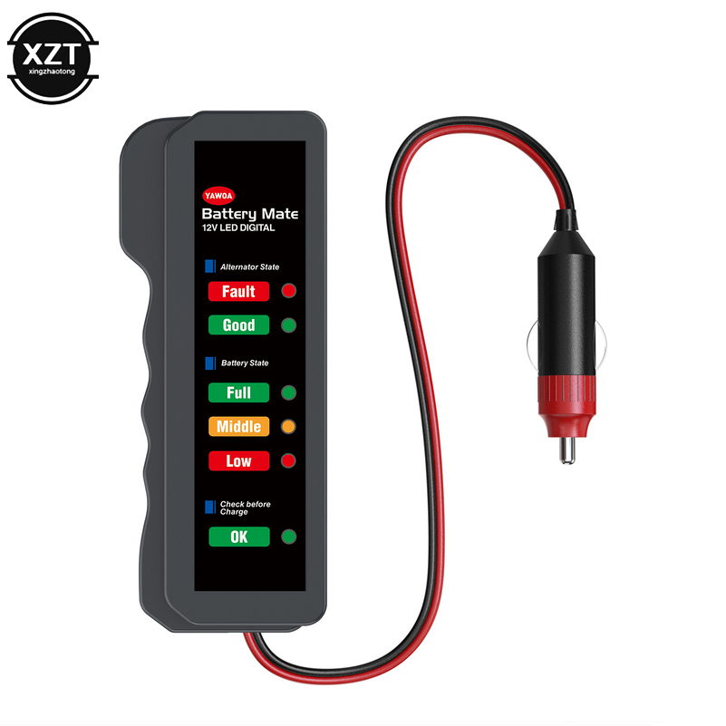 Car Battery Tester 6 LED Displ - огляд і ціна Power Tools China