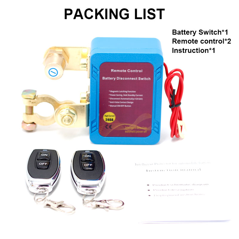 12V 240A Battery Disconnect Sw - огляд і ціна Power Tools Manufacturers In China