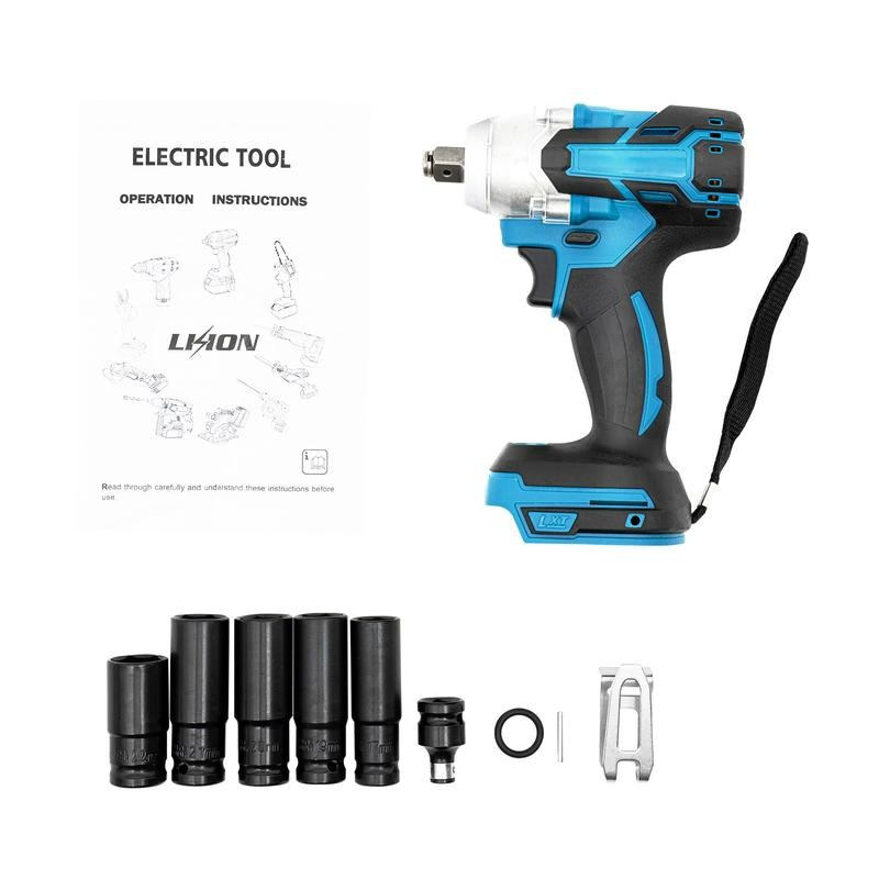 Cordless Impact Wrench Set, El - огляд і ціна Power Tools Universal Battery